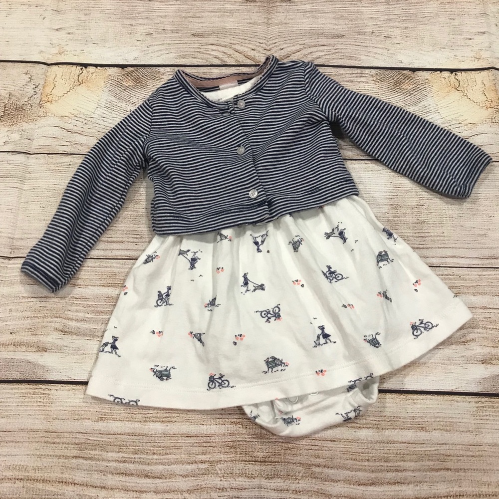 Carters bicycle dress